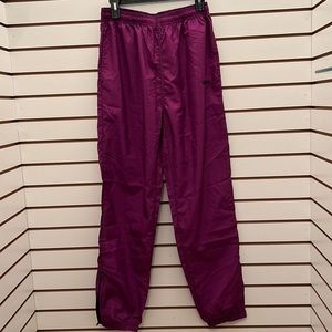 Purple Adidas athletic pants